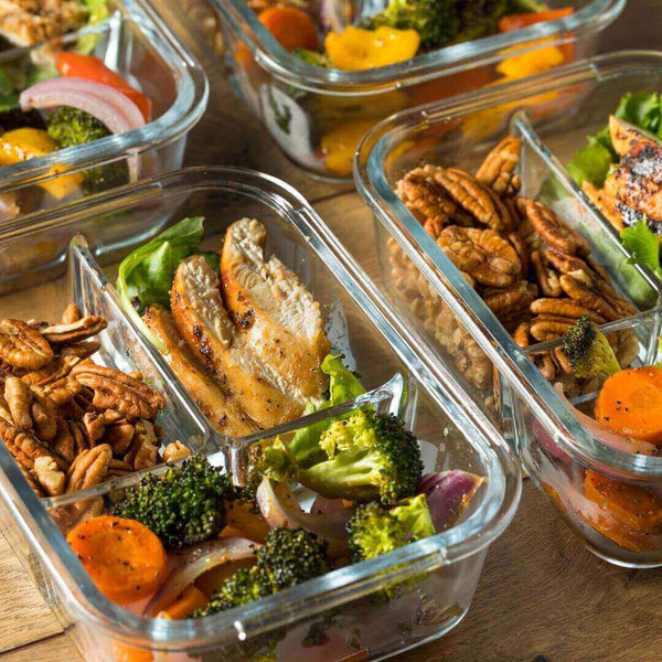 Ultimate Meal Prep Kit: Lunch Bag Set + 5 Days of Containers