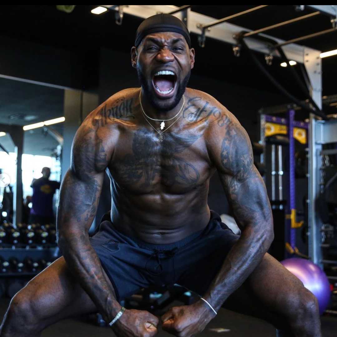 lebron james instagram weight loss
