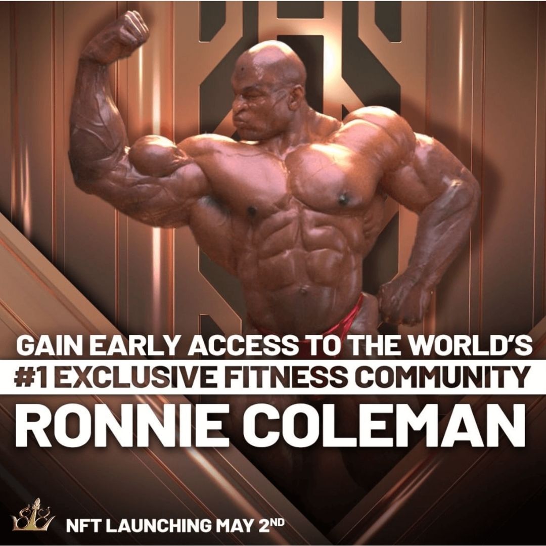Download Ronnie Coleman With Medal Wallpaper | Wallpapers.com