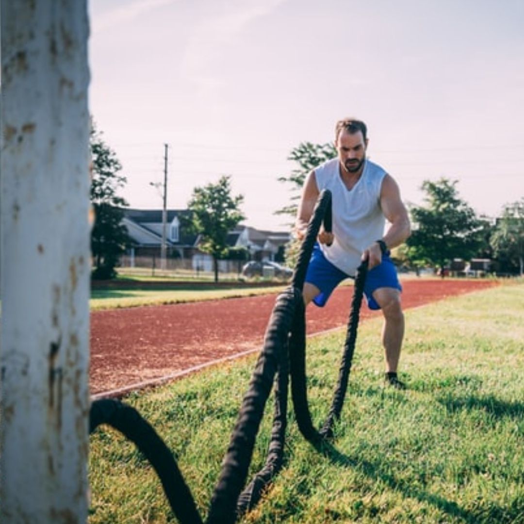 What is a battle rope workout and what its its weight loss benefits