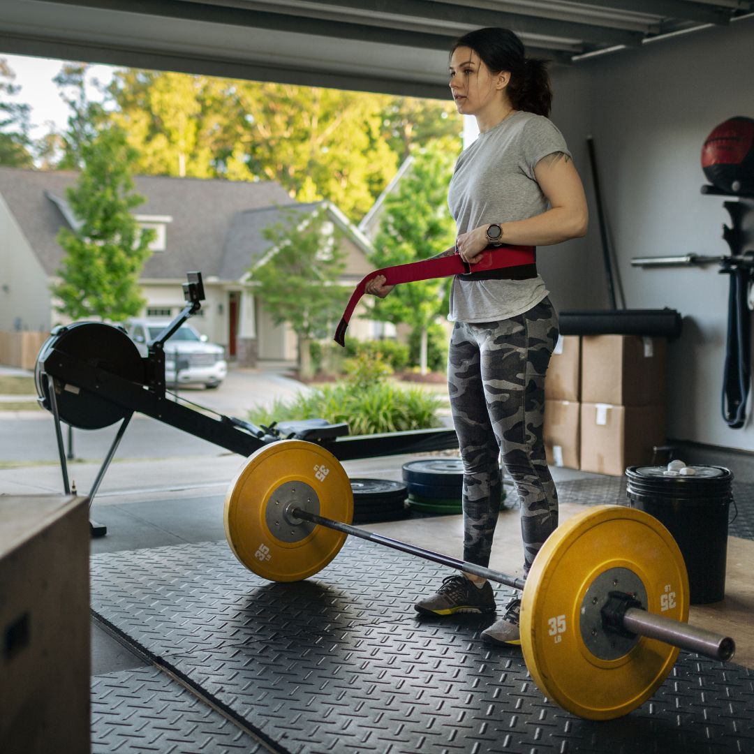 garage gym cooling