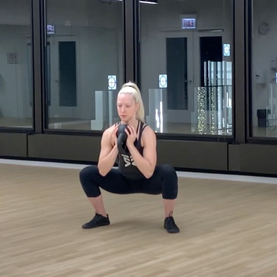 Dumbbell Squat: Video Exercise Guide & Tips