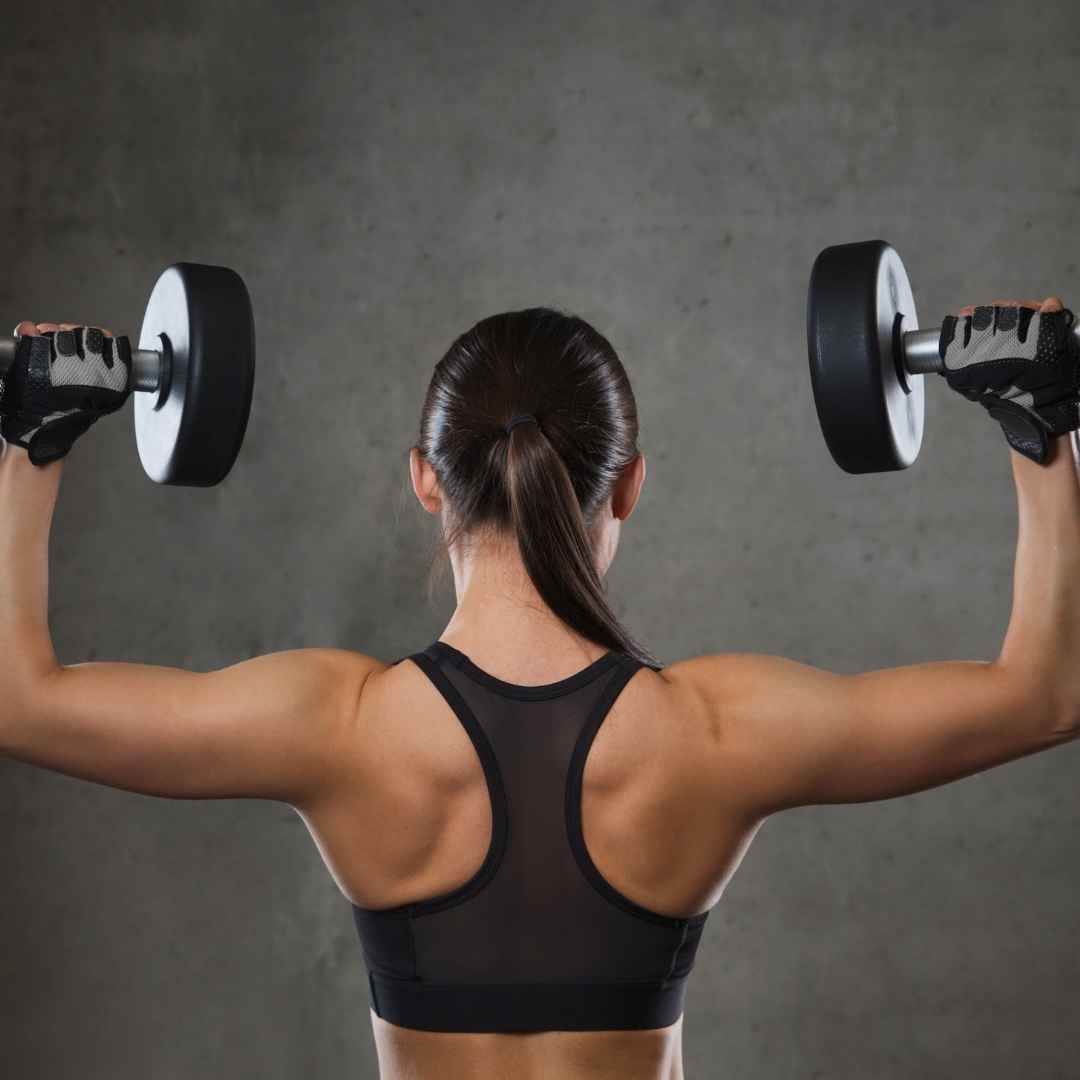 This 3-Move Dumbbell Shoulder Workout Builds Muscle and Strength